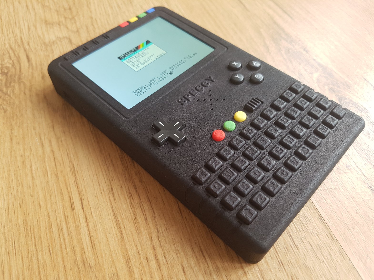 The finished Handheld 3.5