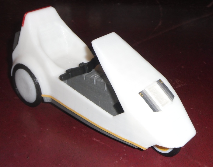 Sinclair C5 Model Assembly