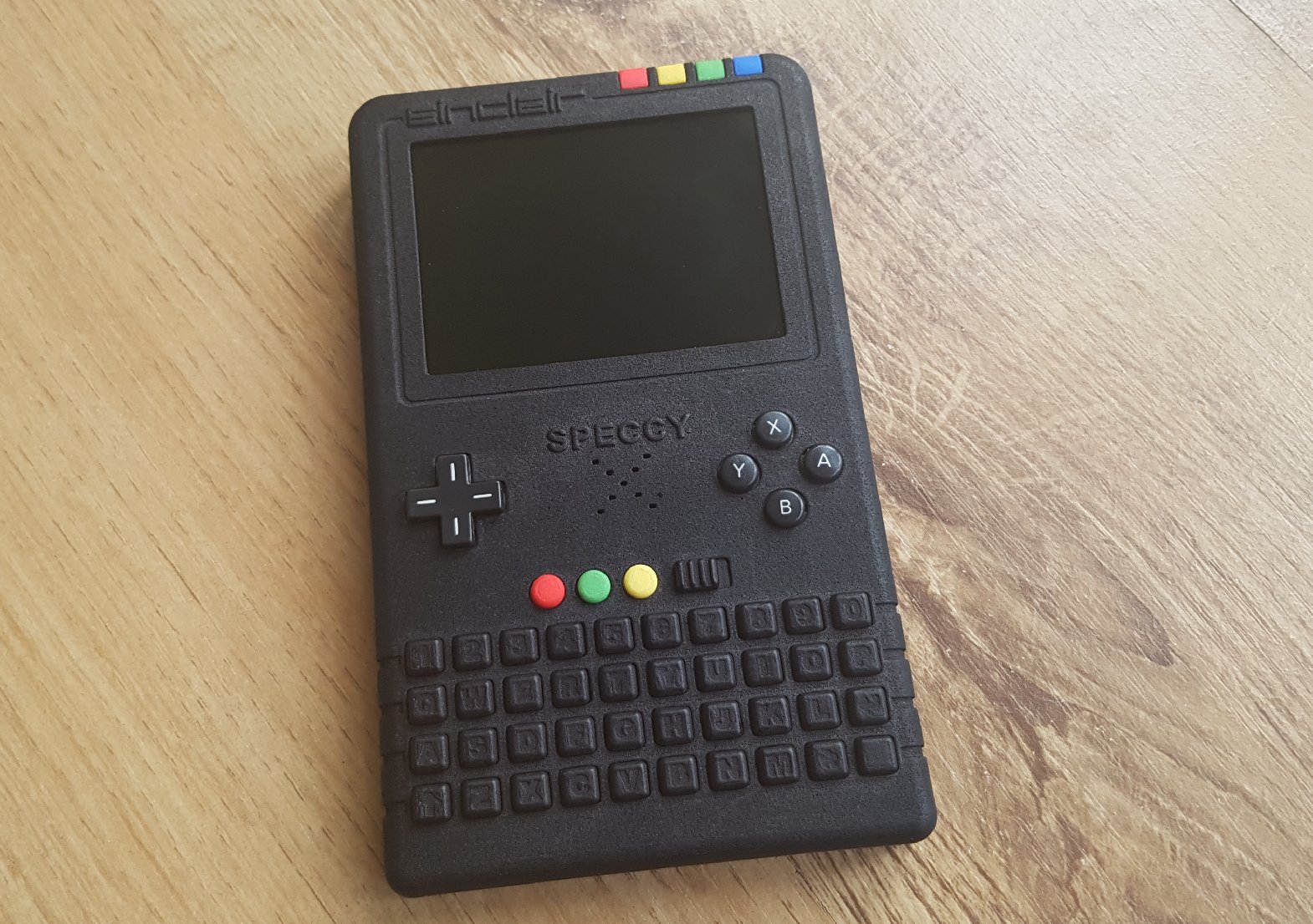 The finished Handheld 3.5