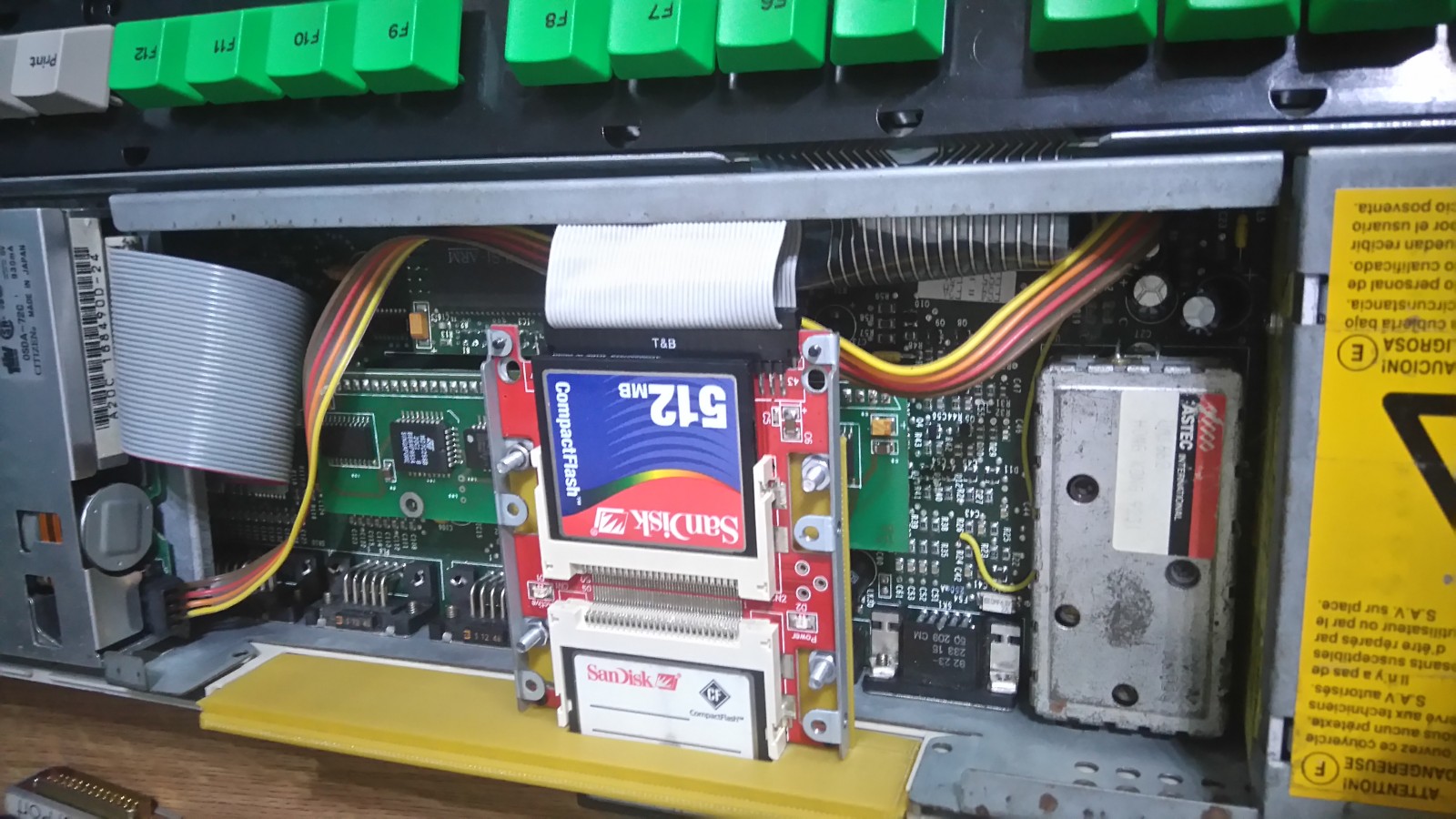 A3010 Archimedes IDE bracket printed out no. 3