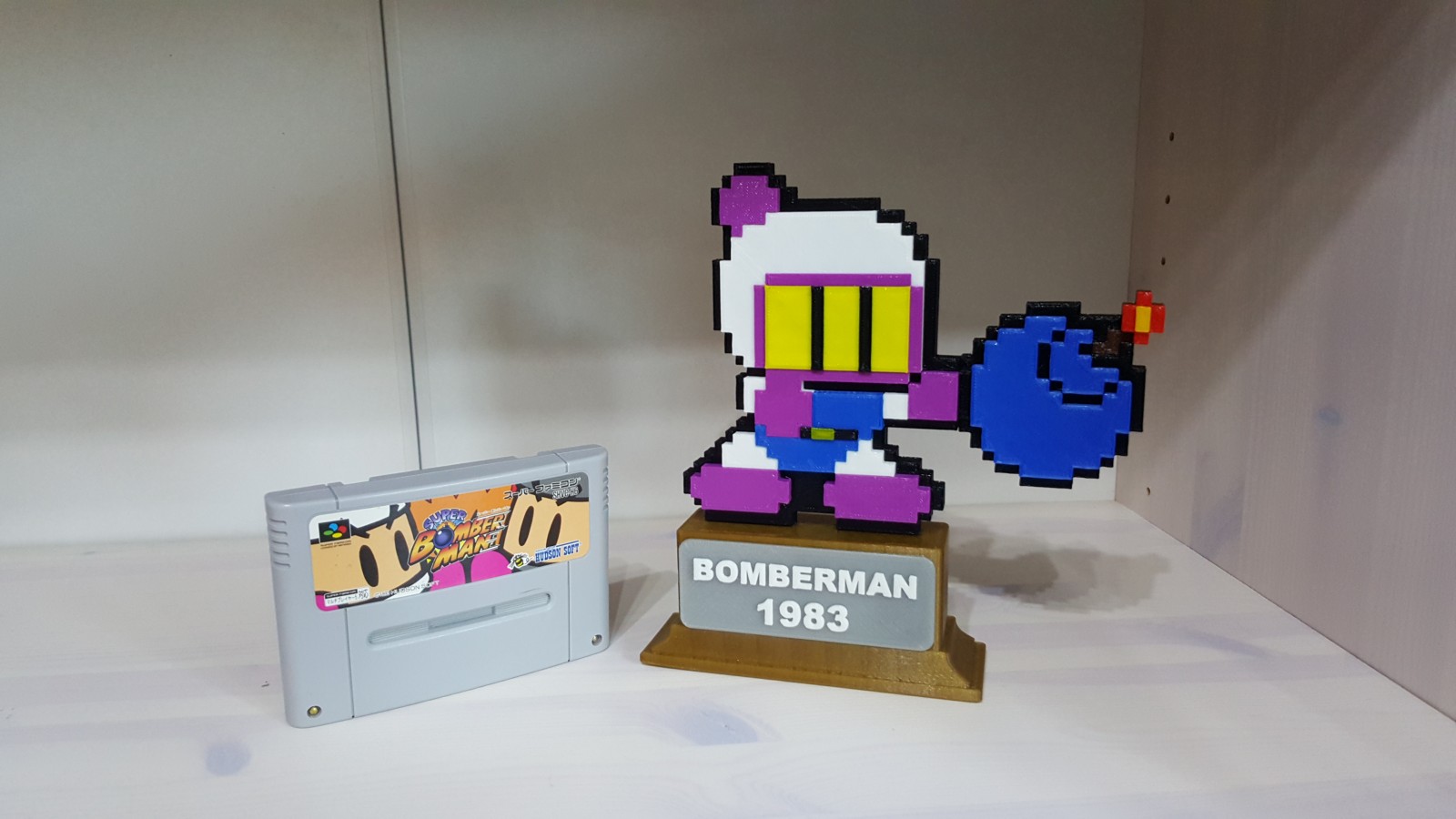 Bomber man trophy complete