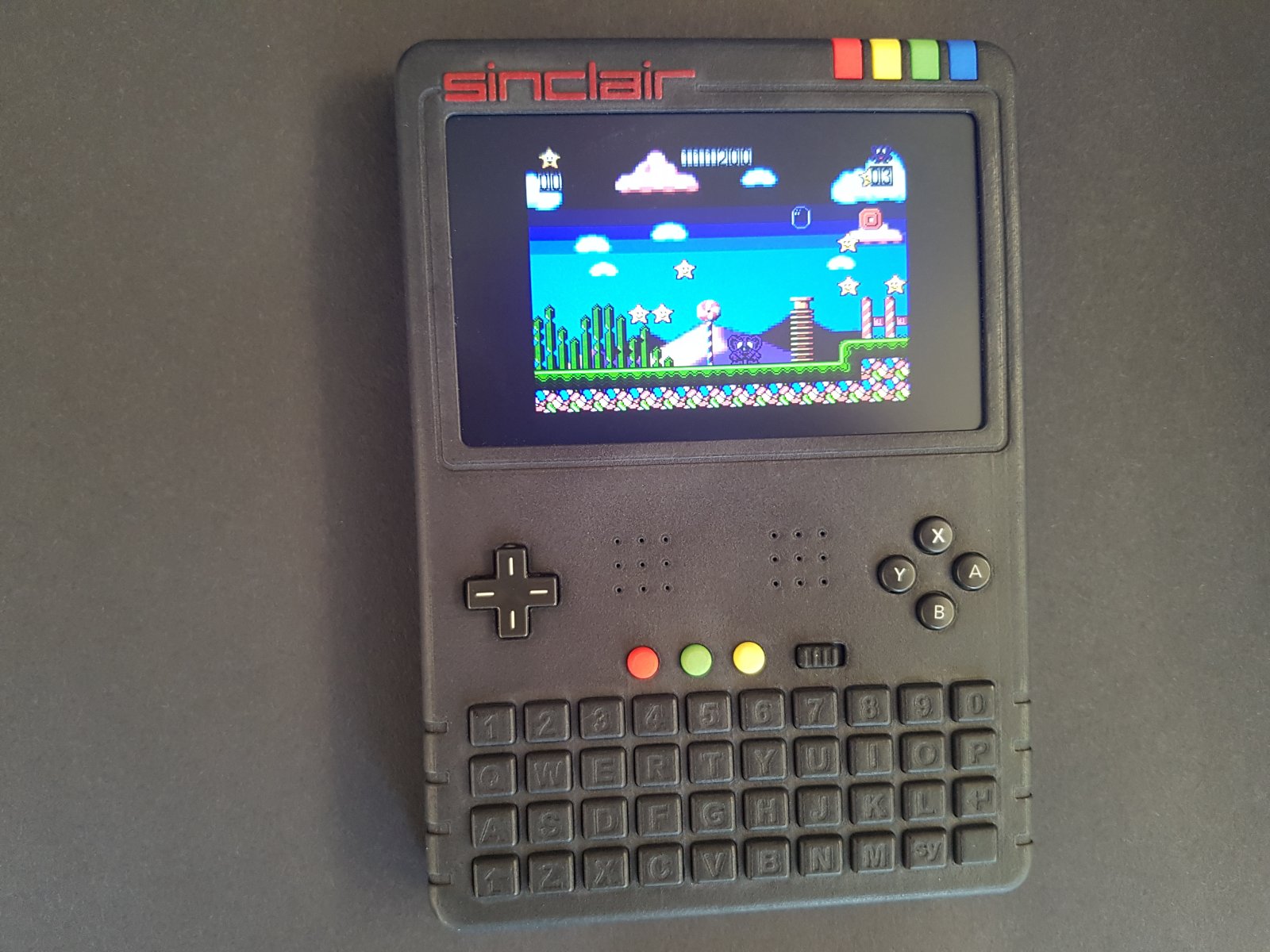 The finished Handheld Spectrum Next Prototype