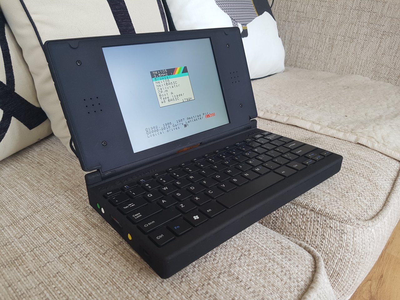 ZX Spectrum Next Laptop Finished
