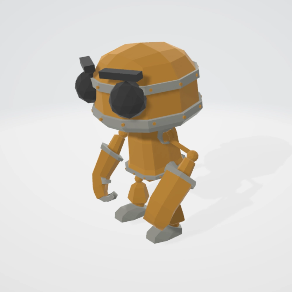 Le modèle 3D du robot