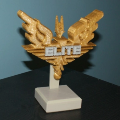 Amiga Elite Loading Screen Trophy