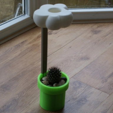 Plant pot with Watering Cloud