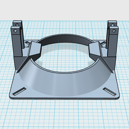 3D object being designed in CAD