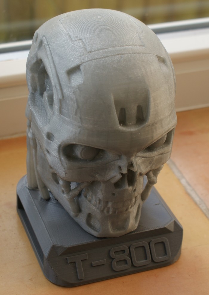 The T-800 Printed Out