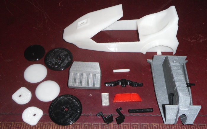 Sinclair C5 Model Assembly